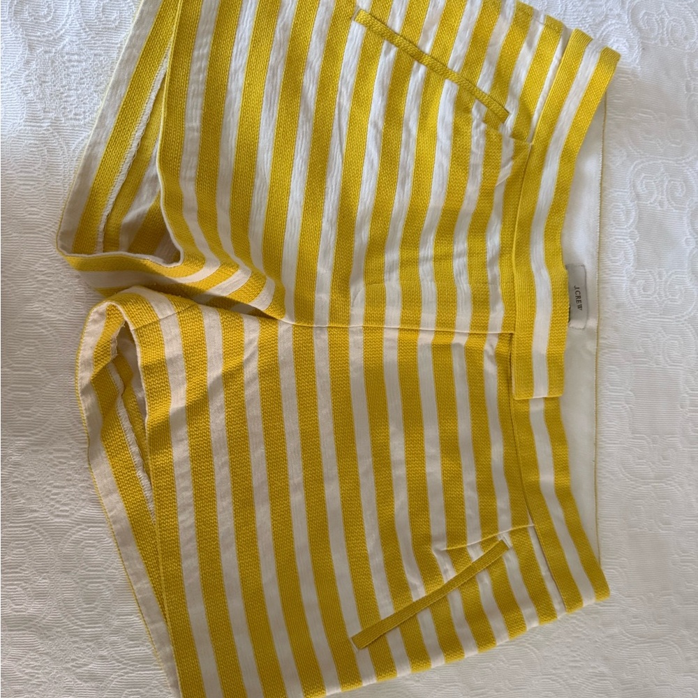 J. Crew Sunny Striped Shorts